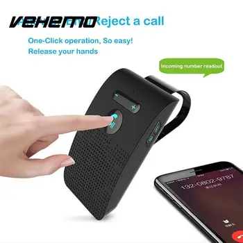

Vehemo SP09 Handsfree Bluetooth Wireless Speakerphone Speaker Bluetooth Speakerphone Universal Sun Visor Bluetooth Auto