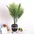 Gran Planta искусственный бонсай hoja de helecho verde Palma hojas hogar boda decoraciones plastico flores falsas hoja - Цвет: 88 cm