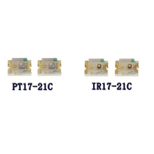 Tube de réception infrarouge LED SMD PT17-21C, 10 pièces/lot, IR17-21C/L41/TR8 100%/L41/TR8 0805