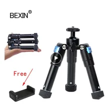 

Portable Lightweight Cell smart Phone Camera Mini Tripod Stand Bracket suppotr Mount Adapter For Camera Self-Timer mobile phone