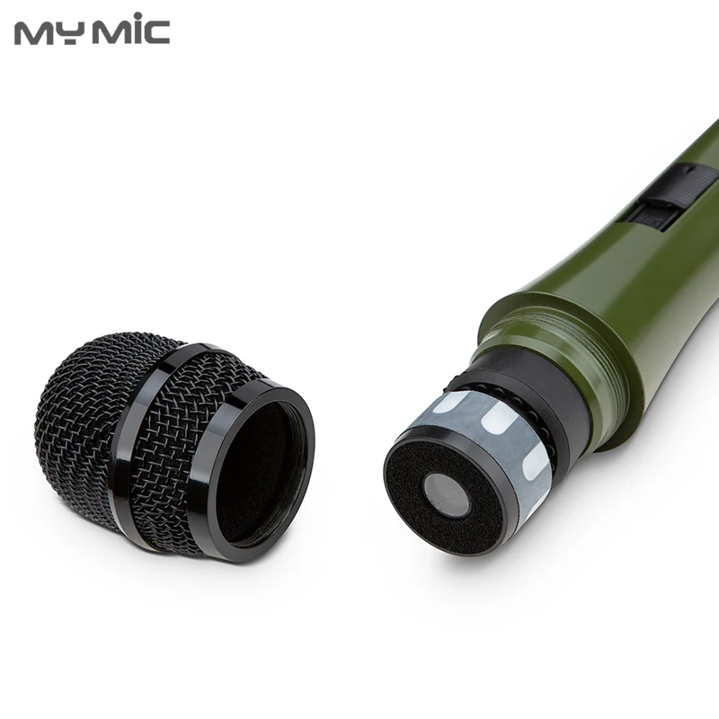 My Mic DM02 профессиональный динамический микрофон для караоке студийный записывающий микрофон для сцены семейный KTV