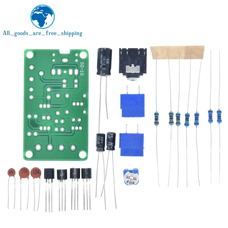 White Noise Signal Generator DIY Kit 2-Channel Output Burn-in Test Therapy Insomnia Noise Generator signal generator kit signal generator