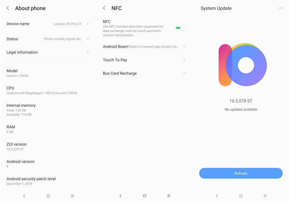 Perfect Lenovo Z5 Pro GT 855 Version SmartPhone Snapdragon 855 Octa Core 6.39" Screen NFC 24MP Dual Front Cameras fingerprint CellPhone 11 Perfect Lenovo Z5 Pro GT 855 Version SmartPhone Snapdragon 855 Octa Core 6.39" Screen NFC 24MP Dual Front Cameras fingerprint CellPhone 11