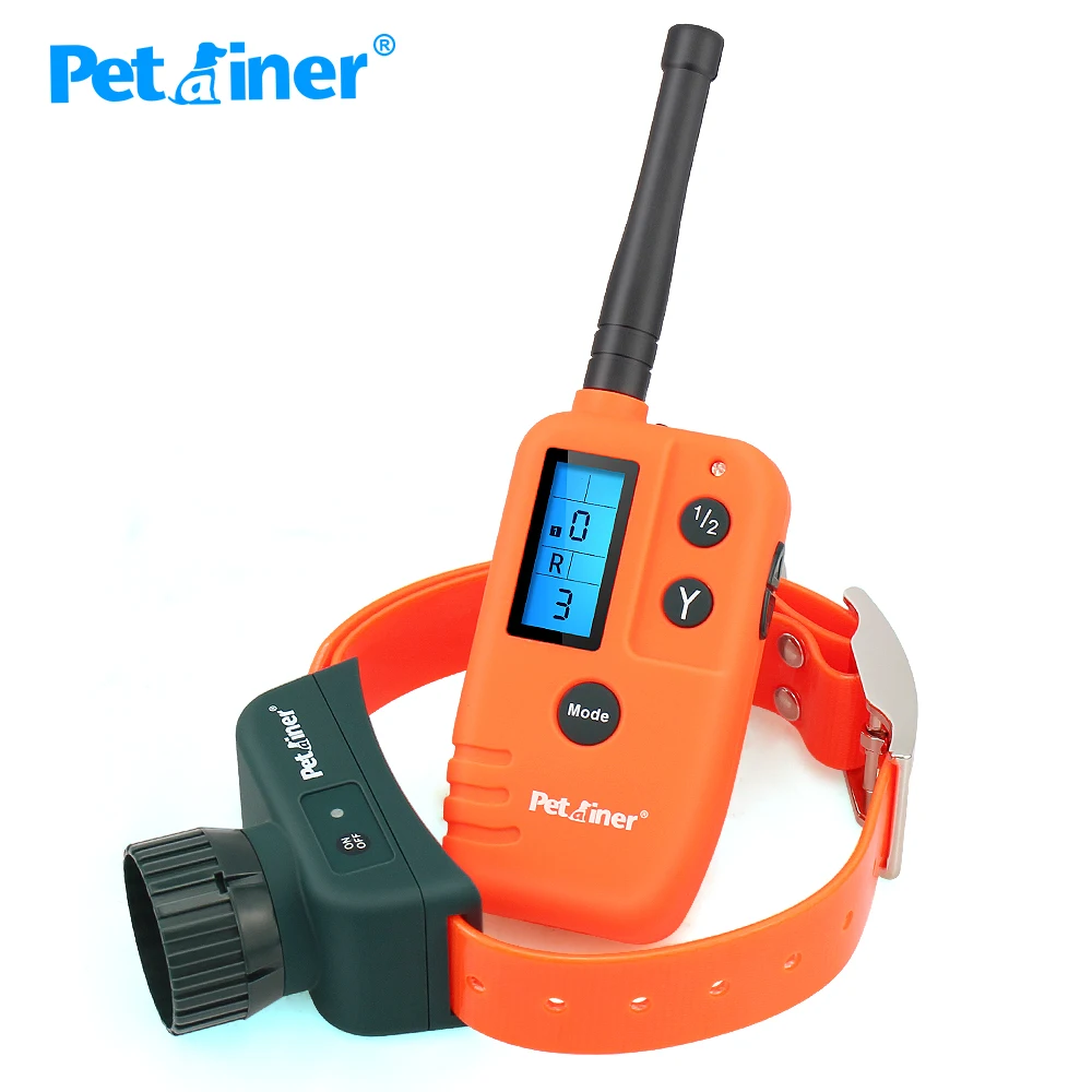 Petrainer 910b1 Dog Training Collar Remote Beeper 500m Rechargeable