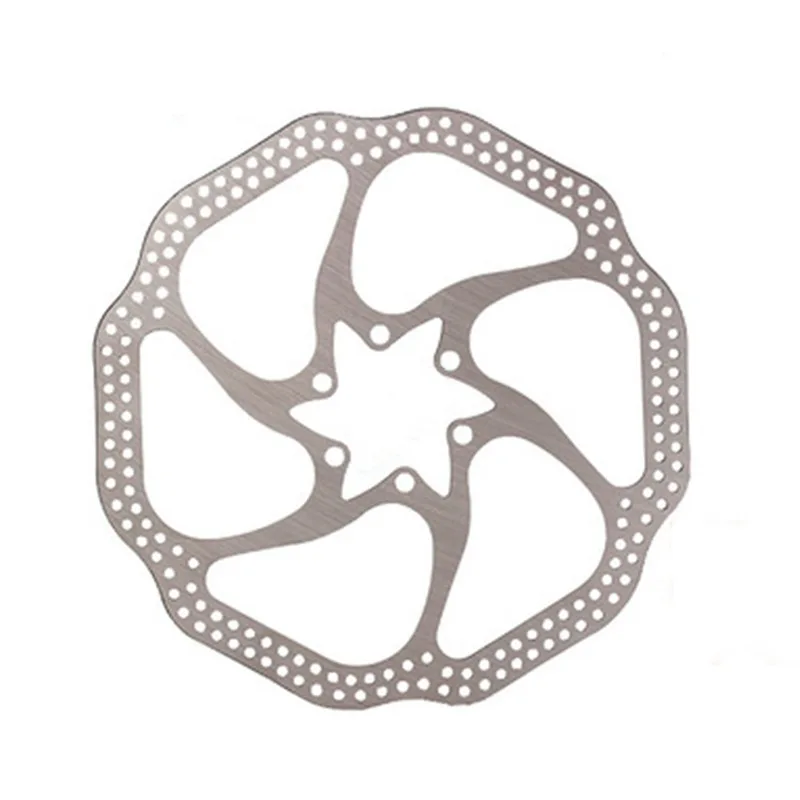 Disque De Frein à Disque 140mm En Acier Inoxydable - 6 Troux Pour VTT, Vélo De Route, Scooter Électrique