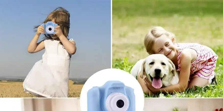 2,0 дюймов Мини Цифровая камера HD 1080p экран детская камера игрушка для наружной фотосъемки реквизит милая детская камера для мальчиков и девочек подарок