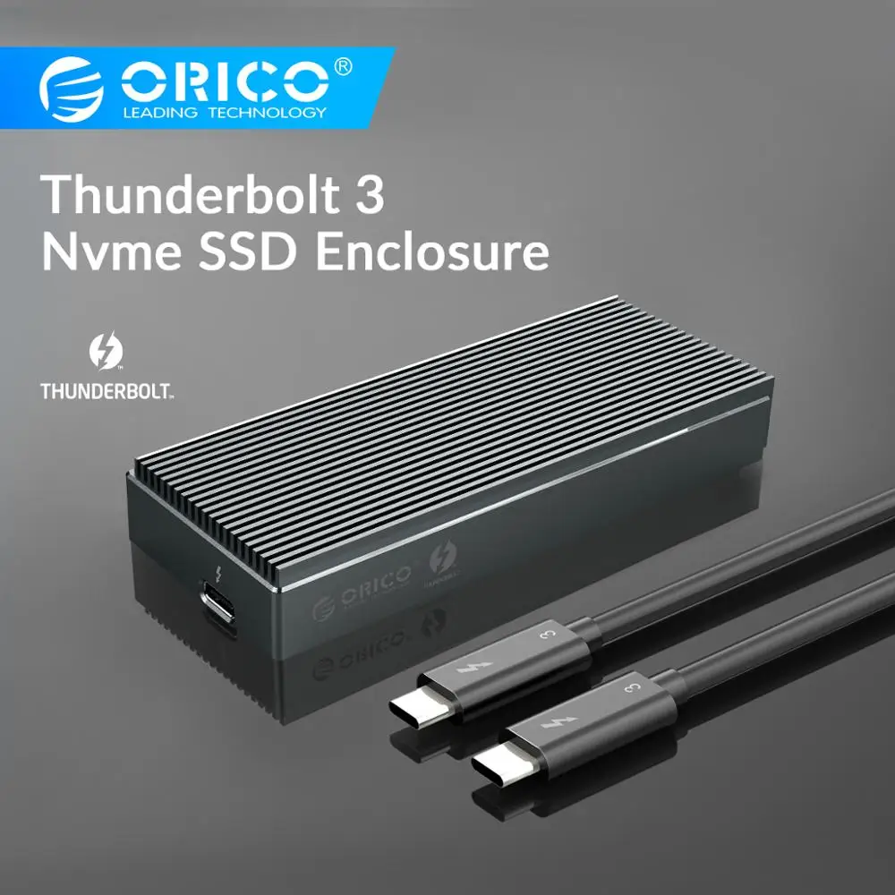 Корпус для SSD ORICO NVME M.2 40 Гбит/с Thunderbolt 3|Корпус жесткого диска| |