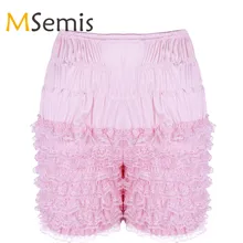 Женское нижнее белье, женское нижнее белье, многослойное кружевное танцевальное нижнее белье-шорты, супер мягкие боксеры, нижнее белье, сексуальные трусики