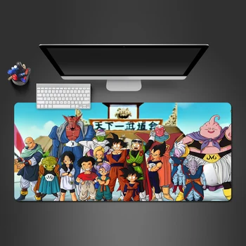 

Best-selling Dragon Ball Mouse Pad Personality Natural Rubber Large Game pads Office Computer Keyboard gamer Mousepad