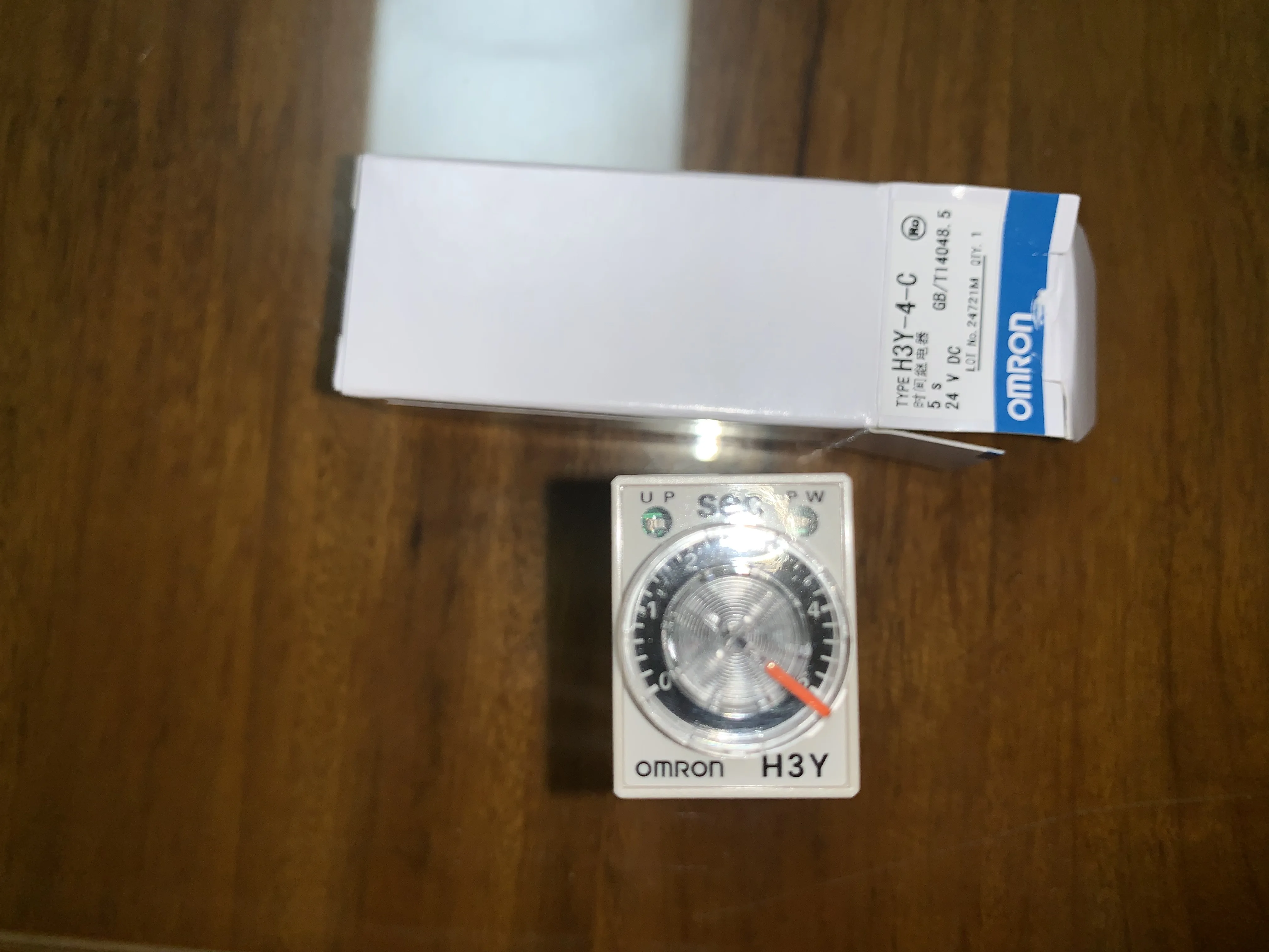 Оригинальное реле задержки Omron Φ 1S 10S 30S 60s 24 В постоянного тока 220 переменного 60S DC24