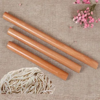 

Portable Dough Roller Cooking Tools Fondant Cake Decoration Rollers Solid Wood 4 Size Multifunction Kitchen Accessories