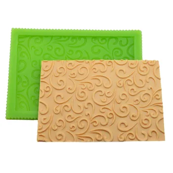 

European-style Embossed Fondant Silicone Mold Cake Edge Decorating Tool Dry Pace Chocolate Mold