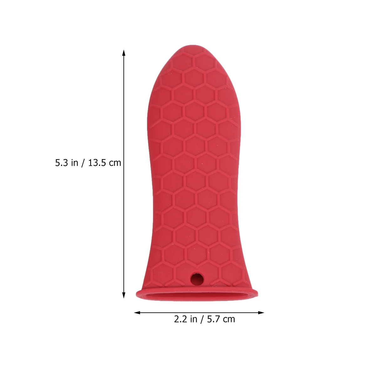 2 шт. силиконовая противоскользящая ручка для кастрюли защитный рукав горячая