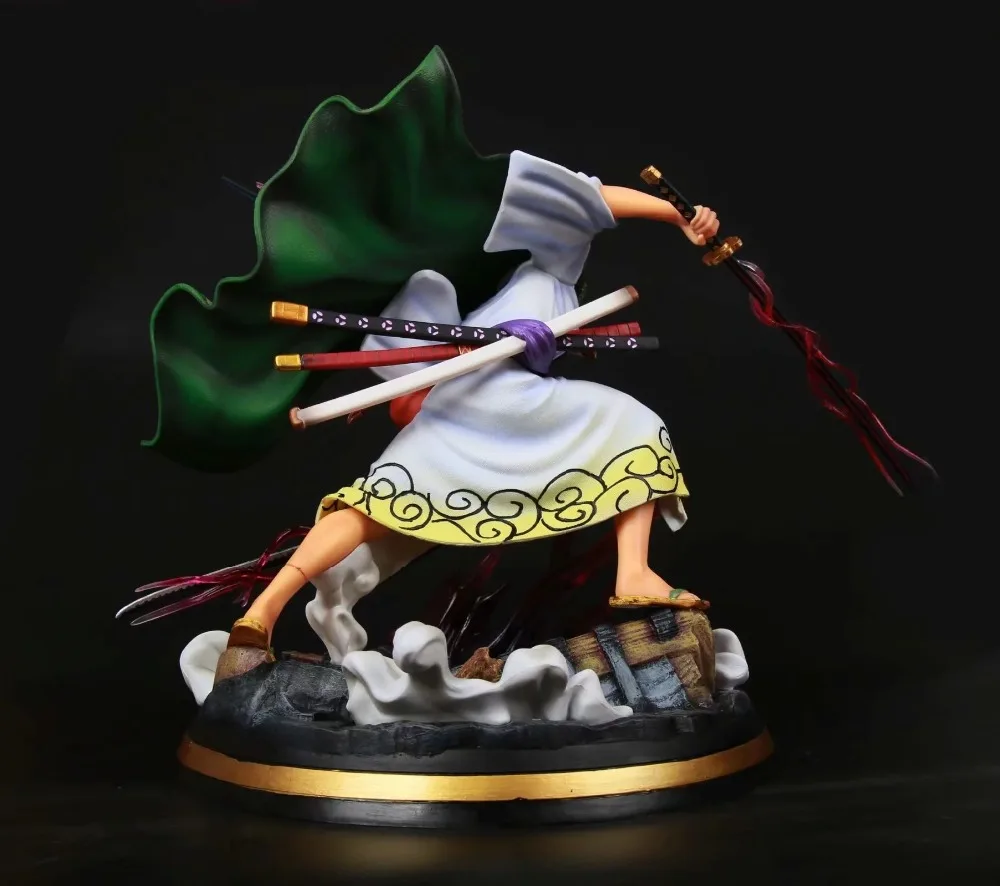 アニメワンピースロロノア ゾロ着物3千世界バトル像pvcアクションフィギュアモデルおもちゃフィギュアコレクション人形 Action Figures Aliexpress