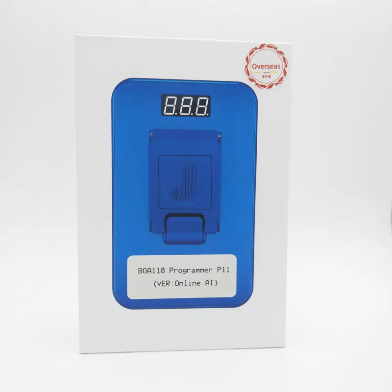 

JC P11 BGA110 Programmer For iPhone 8/8P/X/XR/XS/XSMAX NAND Flash for Apple BGA 110 NAND SYSCFG Data Modification Repair