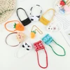Cartoon Animal Plush Doll Bags Handbag Miniature Bag For 20cm Idol Doll Clothes Accessories Changing Dressing Game Kids Toys 3