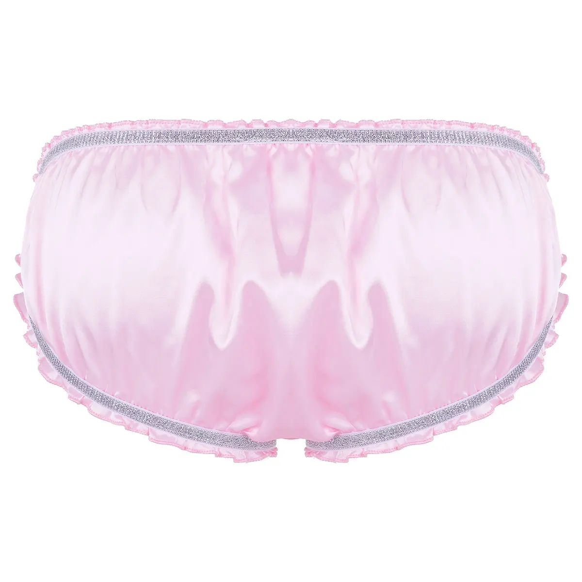 Мужские трусы джоки эластичное атласное нижнее белье с подвязками блестящие