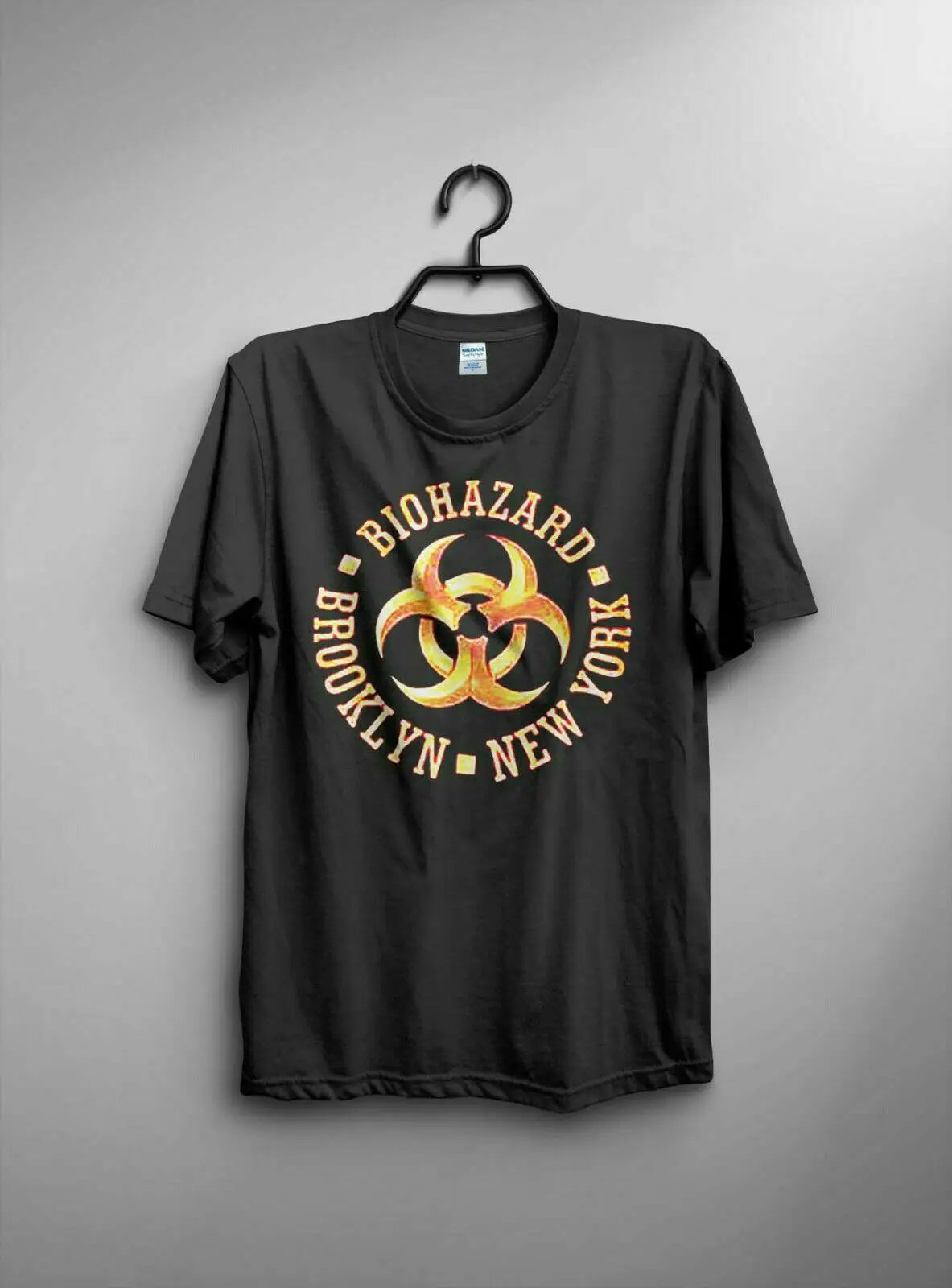 Футболка винтажная Biohazard Sick Of It All Madball Agnostic спереди Cromags Downset | Мужская одежда
