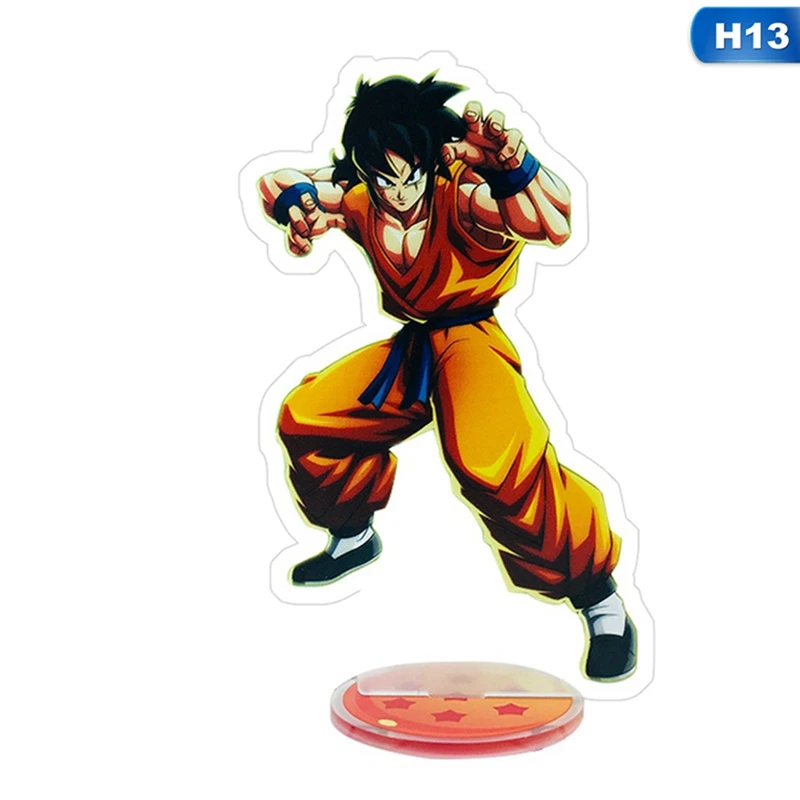 Dragon Ball Z акриловая основа фигурки 60 мм модель игрушки Dragon Ball Супер аниме фигурка дисплей акриловая подставка - Цвет: OSS9599H13
