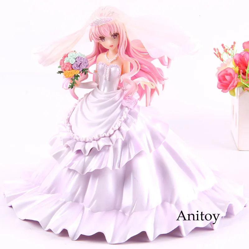 1/7 Масштаб Аниме Фигура финал свадебное платье Ver. Zero No Tsukaima Louise фигурка ПВХ Коллекционная модель игрушки
