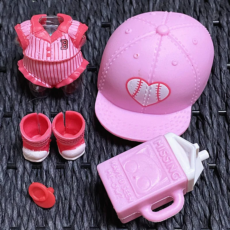 Original Clothes and Accessories Set for 8 cm Dolls - Dress Suit and Unicorn Outfit Toy Gift