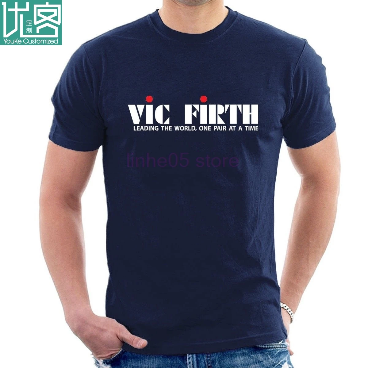 Футболка Vic Firth вдохновленная ударными палочками мужские и детские размеры S30 |