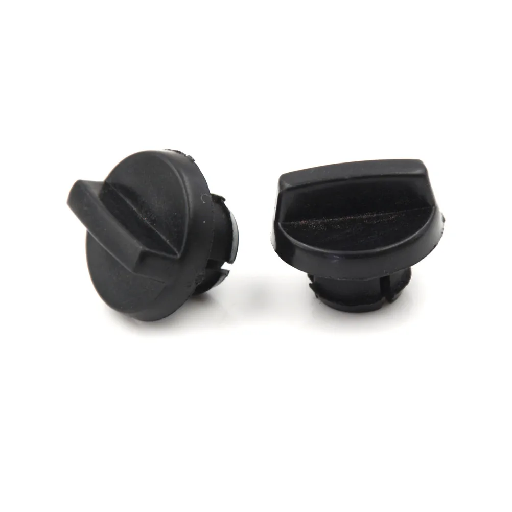 Practical Plastic Metal Chainsaw Knob/air Filter Nut with Rubber Washer 2Pcs for 4500 5200 5800 chainsaw spare parts thread metal knob air filter element