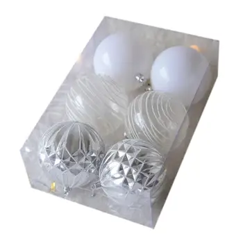 

6/8cm New Christmas Tree Decoration Ball Party Christmas Decoration Painted Ball Hanging Ball Decoration New Year Decoration