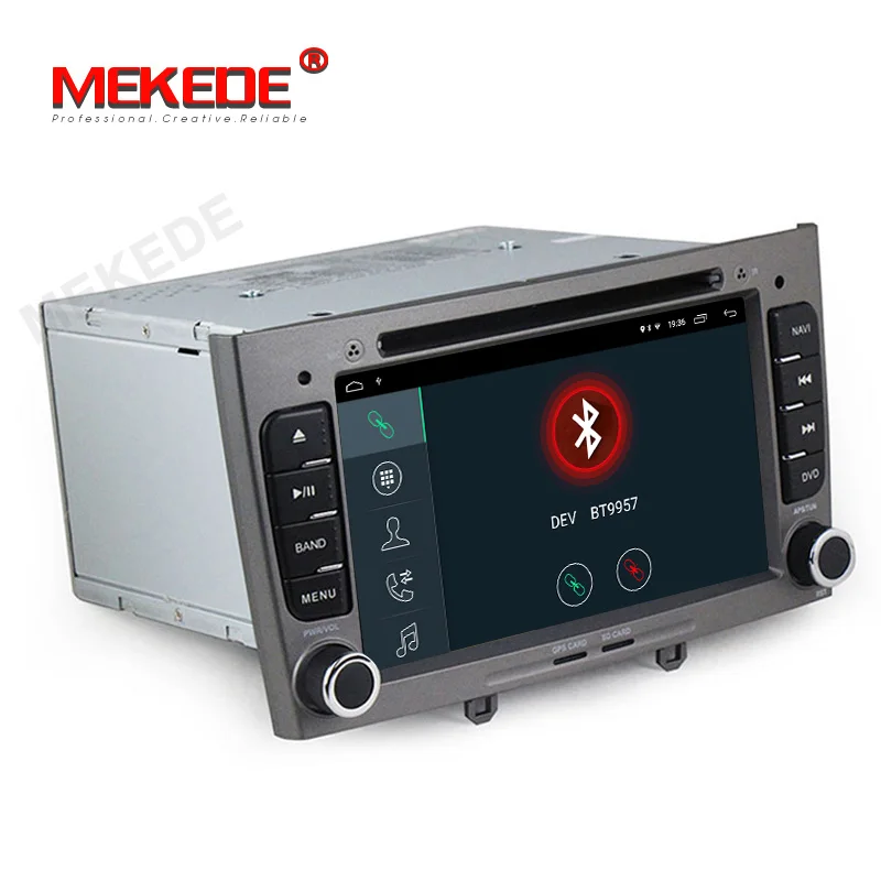 Top Android 9.1 2G RAM 32G ROM  Car GPS multimedia For Peugeot 308 408 with WIFI Radio GPS Navigation Quad Core Free shipping 3