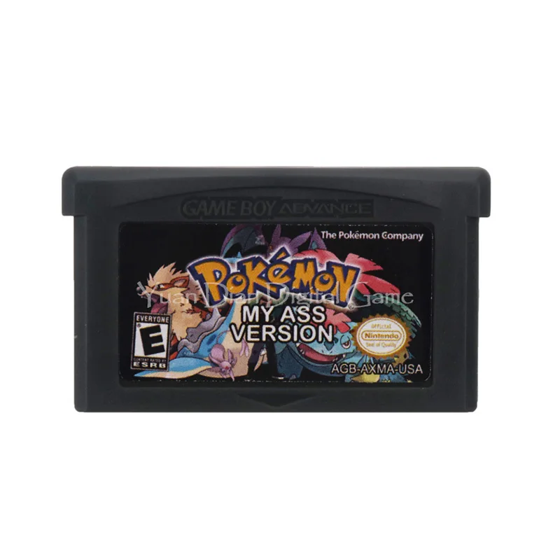 Для Nintendo GBA Видео игровой картридж консоль карта тыкать серия My Ass английский язык