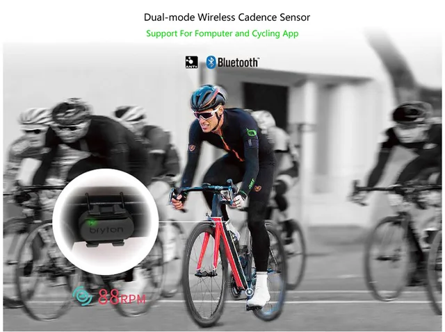 Rpm Bici Da Corsa Bryton Sensore Di Cadenza A Doppia Velocità
