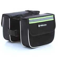 Yiquan сумка для горного велосипеда Экстра-Большой трехв-1 Hardshell седельная сумка верхняя труба сумка для верховой езды оборудование