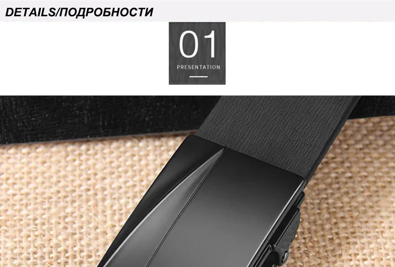 FAJARINA мужской модный стильный ремень из натуральной кожи новые черные автоматические ремни для мужчин аксессуары ширина 3,3 см WYKFJ08