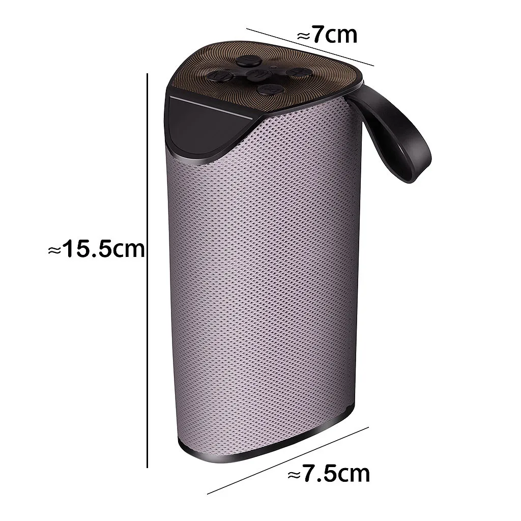 Портативный 10 Вт Bluetooth динамик s портативный беспроводной динамик плеер USB Радио Fm Mp3 стерео музыка звук Sweatproof Colume Handsfree