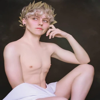 

Fake Chest Muscle Belly Macho Soft Silicone Man Artificial Simulation High Collar Version Cosplay Grossdress