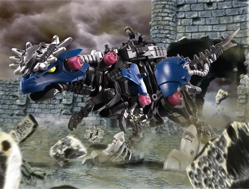 

Transformation TOMY mechanical beast swollen head WILD ZOIDS ZW24 Action Figure Toy