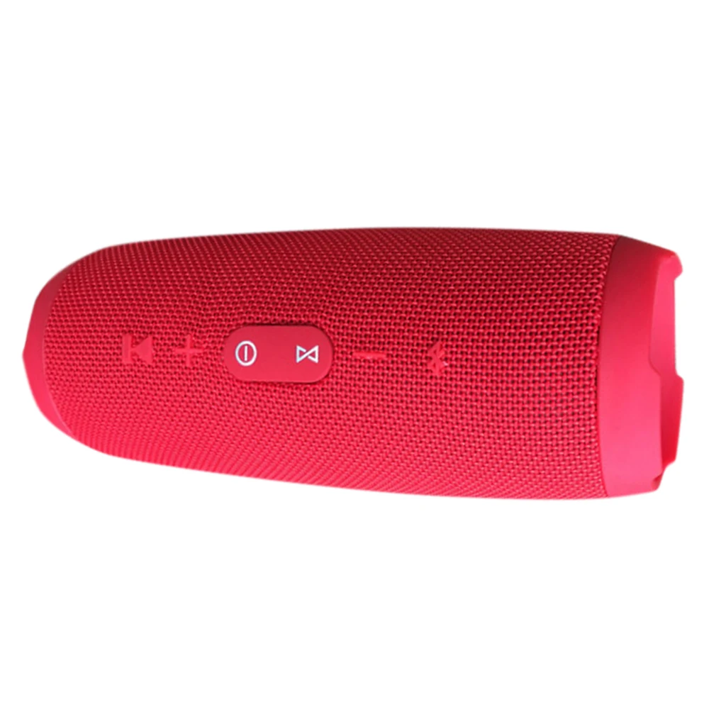 Звуковая коробка Bluetooth динамик, Портативный беспроводной Bluetooth 4,2 громкий динамик с 3 Вт HD звук и бас, громкая связь вызова, встроенный микрофон - Цвет: Red 215x95x95mm