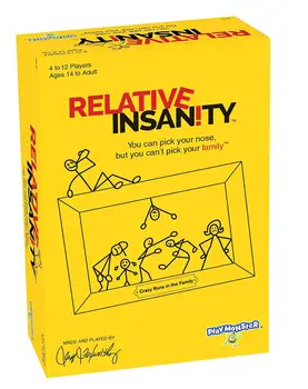 

Explosive board game RELATIVE INSANITY crazy party full English in stock