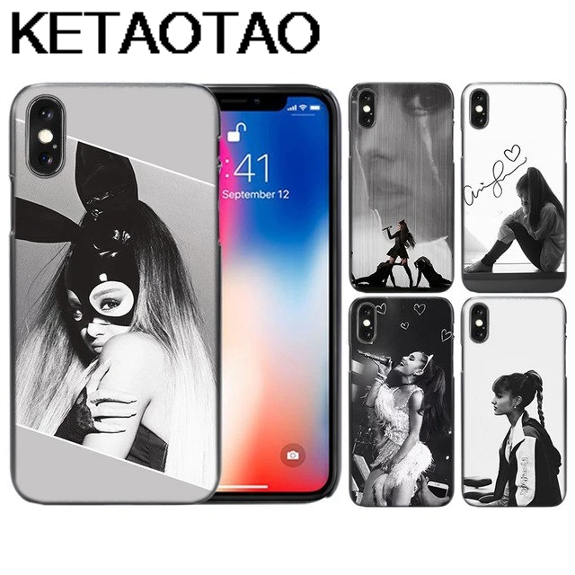 KETAOTAO Cat Ar Ariana Grande для iPhone 4, 5C, 5S, 6 S, 7, 8 Plus, X, XR, XS MAX, черный мягкий чехол для телефона, резиновый силиконовый чехол