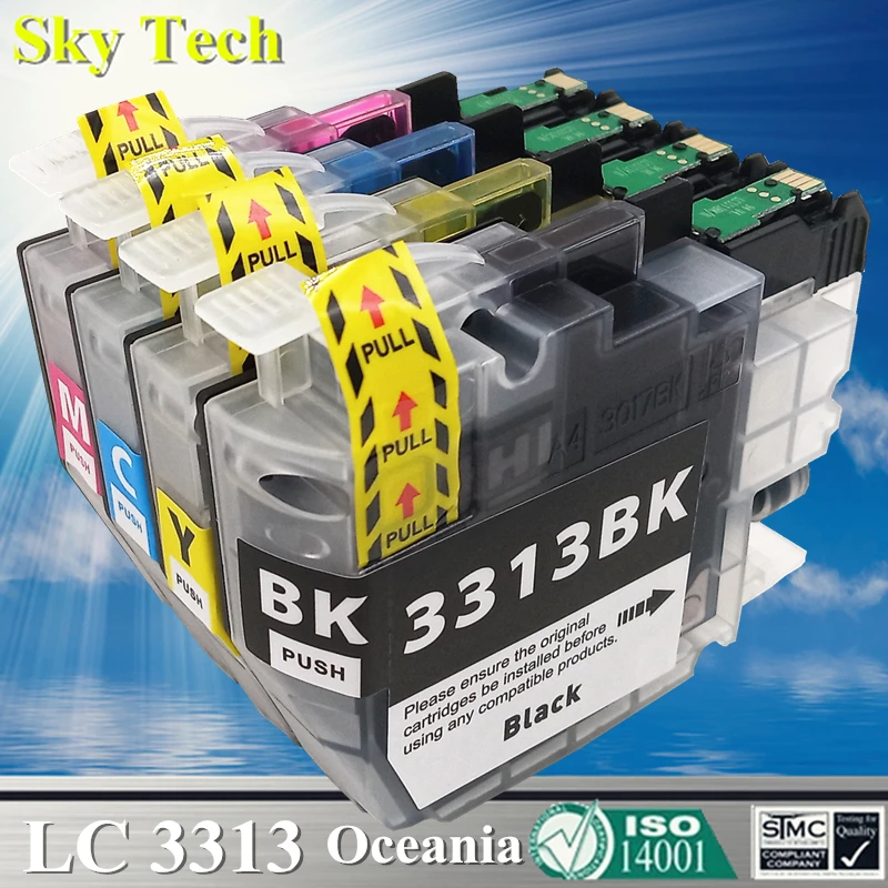 Cartuccia Di Inchiostro Compatibile Di Qualità Per Lc3313 Lc3311, Per Brother Dcp-J772Dw / Mfc-J491Dw / Mfc-J890Dw Ecc [Oceania]