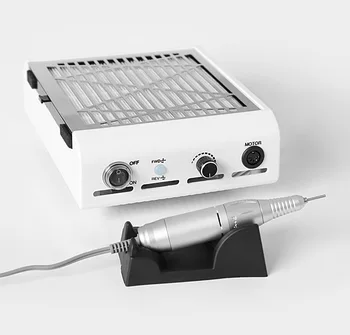 

Nail Dust Collector and Nail Polishing 65W Manicure Machine Suction Nail Dust Collector Suction Machine Vacuum Cleaner for Nail