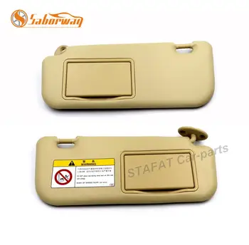 

Saborway Car accessories Beige sun visor for Corolla 2014-2018 74320-02B21 74310-02K91