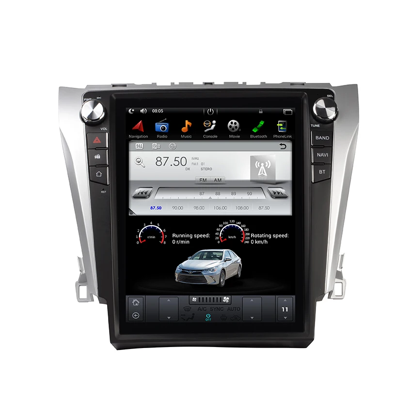 Liislee 12 1 &quotдюймовый Android для Toyota Camry 2015 ~ 2017 автомобильный Радио Аудио Видео
