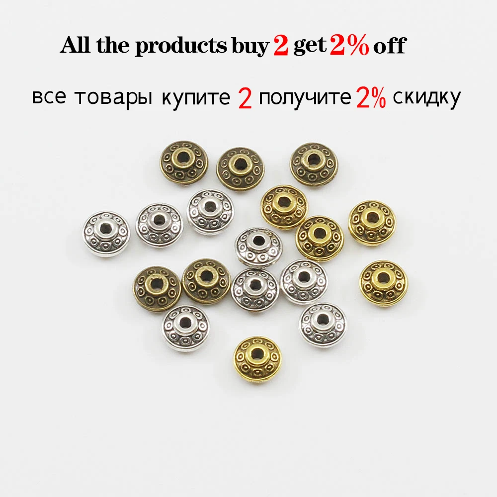 50 Perles à Enfiler Plates "triangle" 7x2 Mm,argenté,002A - Perle Métal