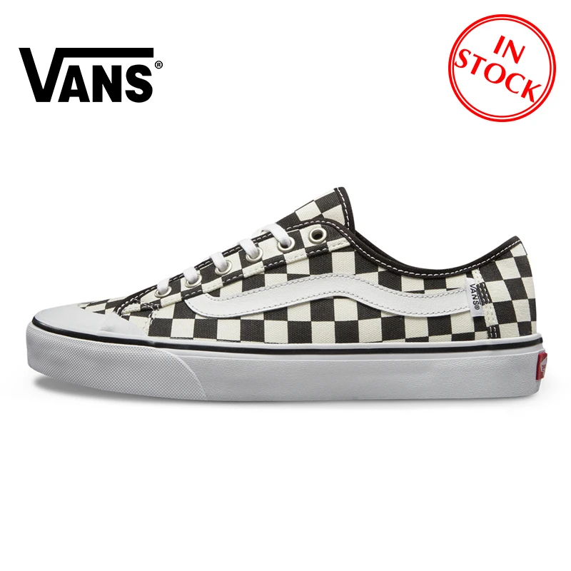 

VANS STYLE 36 SF Men and Women Shoes Classic Black and White Plaid Canvas Street Wind 2019 New VN0A3MVL01U