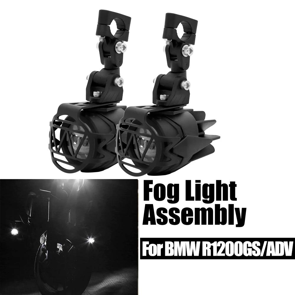 Motorcycle 40W LED Auxiliary Fog Light Assemblies Safety Driving Lamp For KTM Adventure 1090 1190 1290 R1200GS |