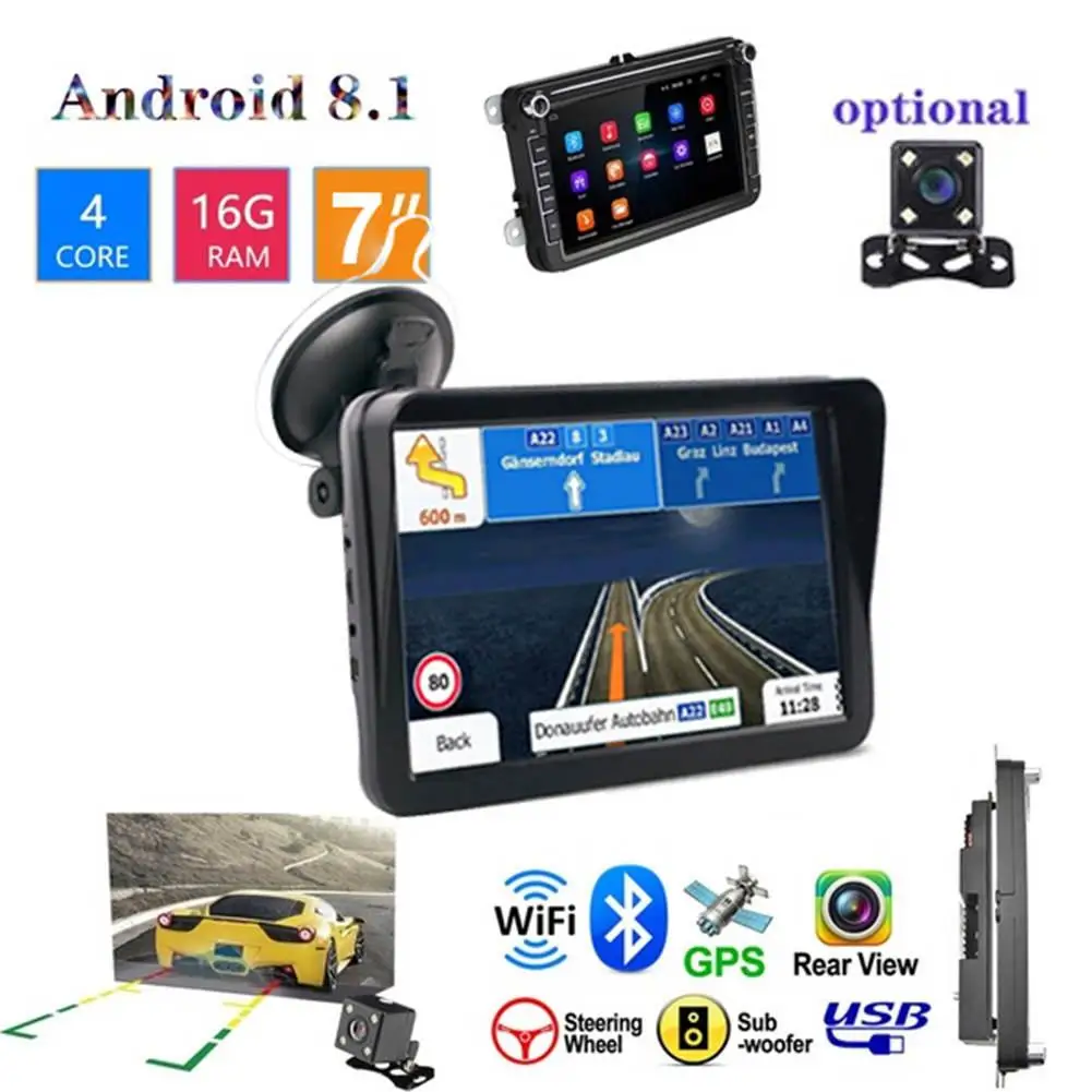 

9-inch Car GPS Navigator HD Capacitive Screen GPS Satellite Navigation With Updated Global Map Automobile