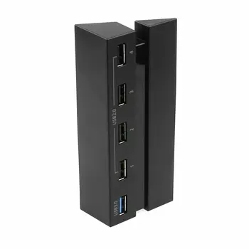 

SOONHUA DC 5V ABS 5-Port USB 3.0 2.0 High Speed Adapter PS4 Expander Hub Console Output Signal For Sony Playstation 4​