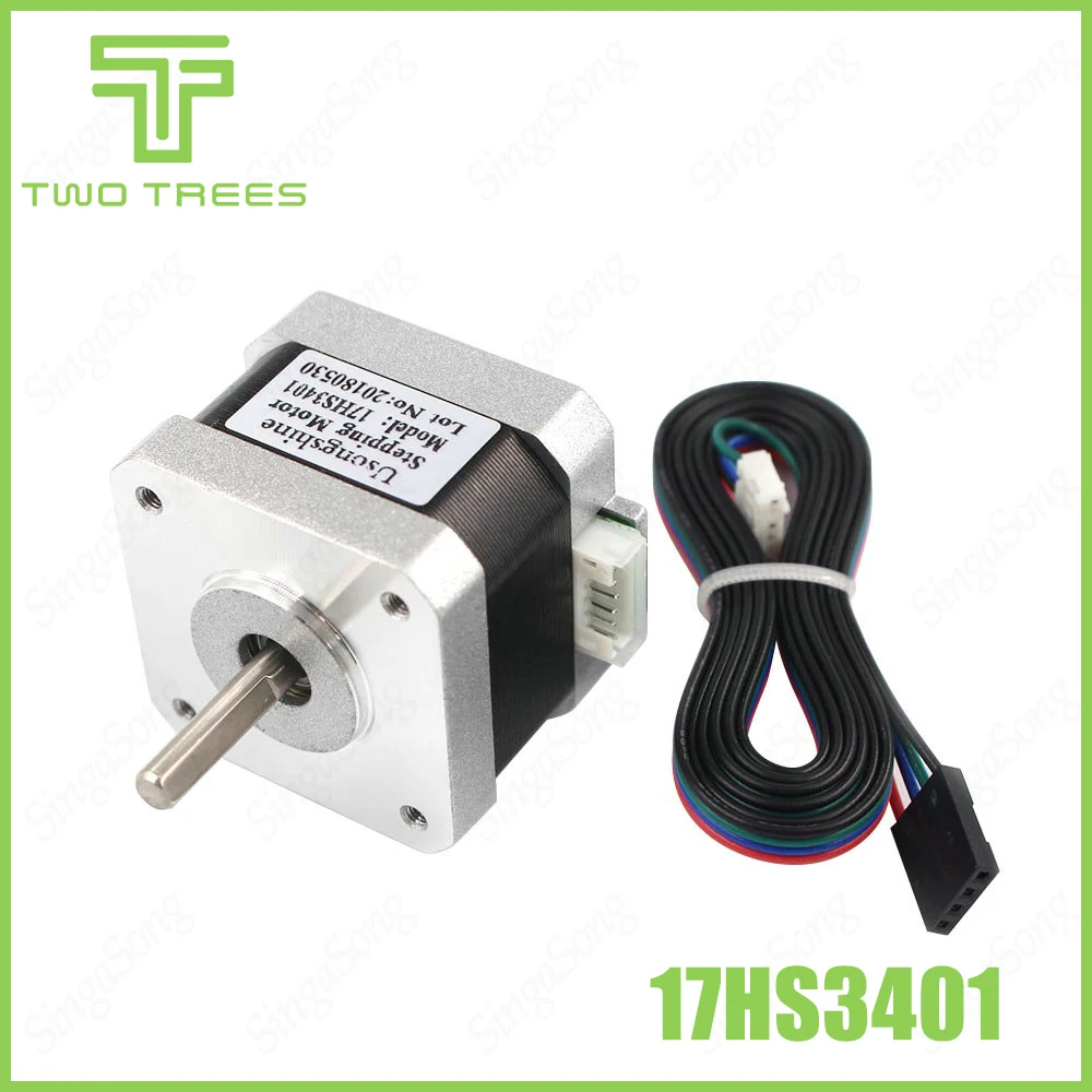 Nema17 17HS3401/17HS3401Sfor Titan 4 свинца экструдер Nema 17 22 мм 42 двигатель для 3D принтера запчасти