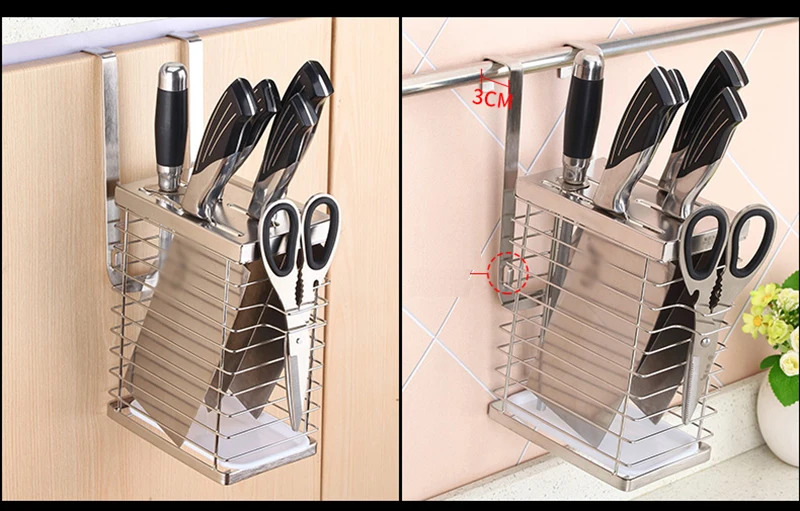 Stainless steel knife holder kitchen tool20